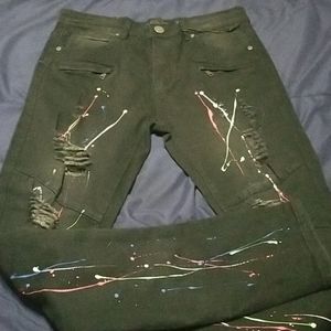 Boys skinny colorful jeans